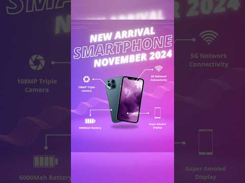 Top 5 Upcoming Smartphones in November 2024