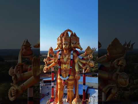 161ft📍Sri panchamukhi anjaneya temple kunigal #templesofindia #travel #templetravelervlogger#viral