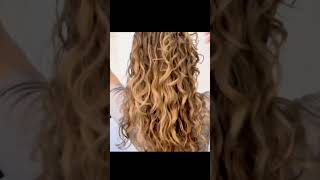 WASH DAY WAVY CURL TUTORIAL AVAILABLE! #wavycurls #curlyhair #howtostylecurlyhair