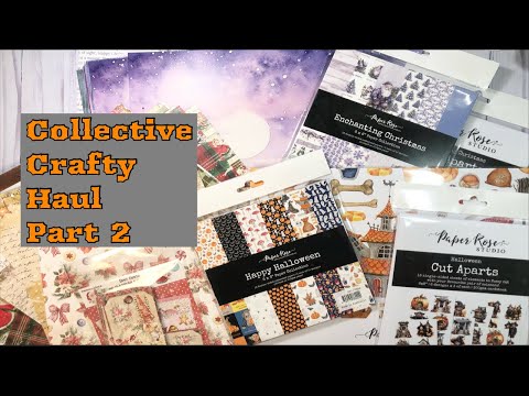 Collective Crafty Haul Part 2 | Scrapbook.com | @urbanpapercrafterformerlyu8310