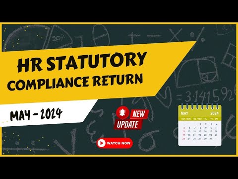 Important Hr Statutory Compliance May 2024