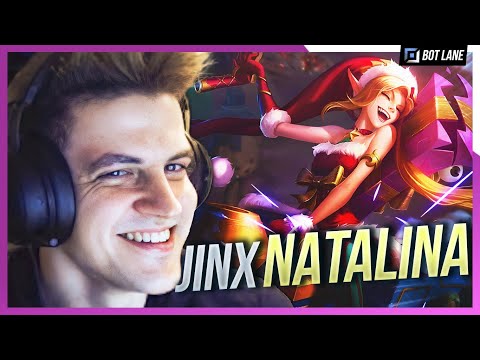 JINX NATALINA superando TODOS LIMITES de velocidade de ataque! 🎄