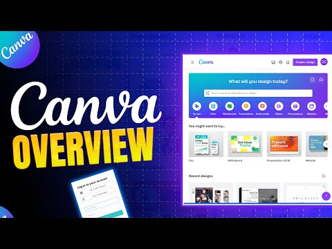 Canva Tutorial For Beginners Complete Overview In Hindi | Canva App Dashboard Tutorial #canvacourse