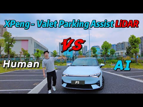 XPeng Automated Parking - Valet Parking Assist LiDAR (VPAL)｜AutoPark & Self-Parking Test