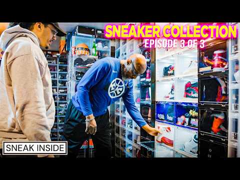 Worlds BIGGEST Air Jordan Sneaker Collection! @jumpmanbostic (Episode 3 of 3) "SNEAK INSIDE"