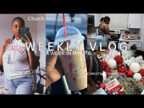 WEEK IN MY LIFE VLOG: FIRST WEEK IN MY NEW APARTMENT | CHRISTMAS SHOPPING | WEDDING STUFF  @Shanie