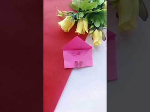 Easy Gift Idea| Envelope Making| #shorts