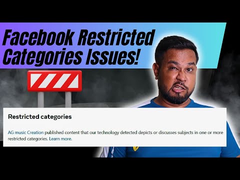 Facebook Restricted Categories Issues | Restricted categories Problem | By Diptanu Shil