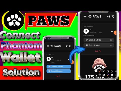 How to connect paws phantom $solana Wallet|paws connect Solana wallet|PAWS wallet connect solution