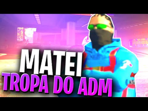 Usando AIMBOT DEITEI A TROPA DOS ADM NO NETURNO RP