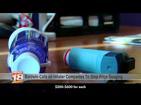 WQOW: Sen. Baldwin Calls on Inhaler Companies to Stop Price Gouging Americans