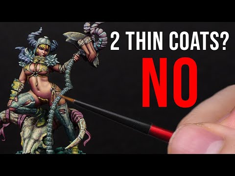 ULTIMATE Guide To Paint Thinning For Miniature Painting!