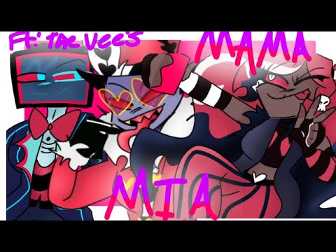 Mama Mia!// The Vs// Hazbin hotel fan animation