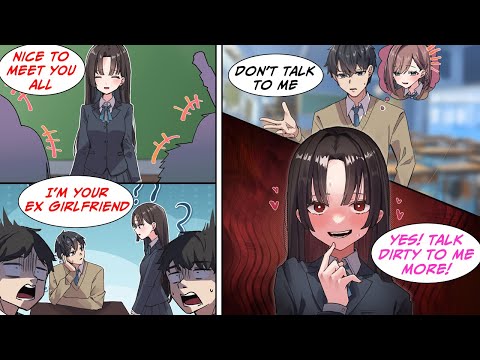 [Manga Dub] The new girl claims to be my girlfriend, so I try to ignore her, but she's a YANDERE..!?