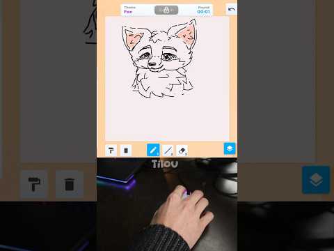 Roblox Speed Draw with a Mouse! 🦊 | Tilou