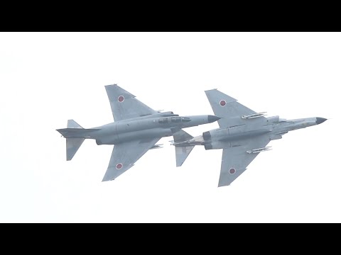 百里基地航空祭2015 空対地射爆撃予行 F-4EJ改 Ground attack Demo