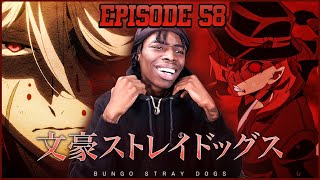 🐾CHECKERED PAST⁉️ | BUNGO STRAY DOGS S5 | EPISODE 58 | REACTION