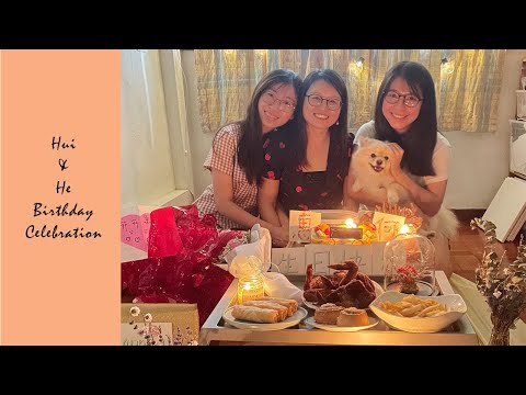 Celebrating Hui and He birthday in Singapore| Cajun On Wheels Seafood | Golden Village Selfie Studio