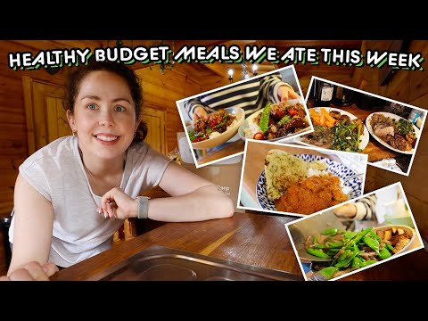 Budget Family Meals We Ate This Week | Healthy Budget Family Staycation Meals Spring 2024