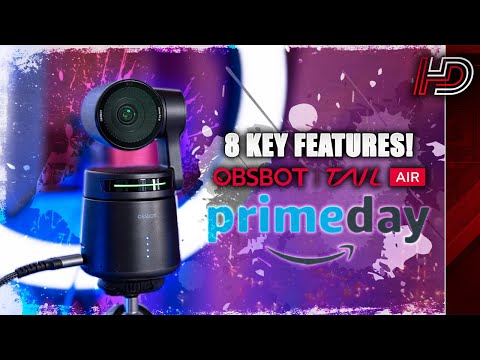 Prime Day Deals 2024 - OBSBOT Tail Air | 8 Key Features!