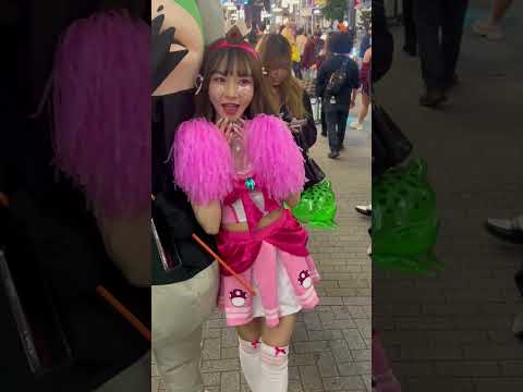 part4 渋谷ハロウィンでかわいい女の子とコラボしました