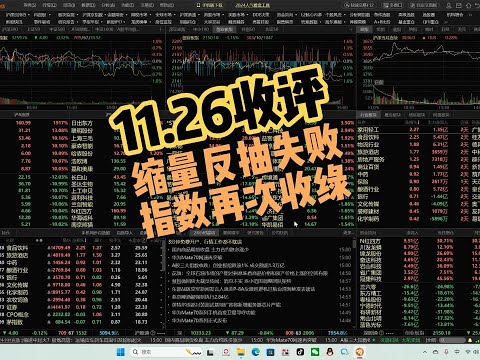 锁链反抽，3700多家下跌，小票风险没有释放完毕！