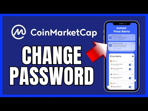 How to Change Password on CoinMarketcap App 2025?