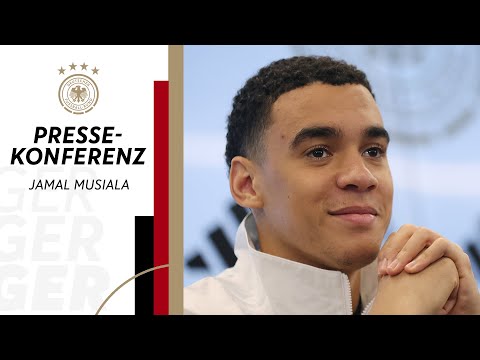 RE-LIVE | Pressekonferenz der Nationalmannschaft mit Jamal Musiala