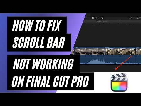 Scroll Bar Missing on Final Cut Pro - Fix it Now!