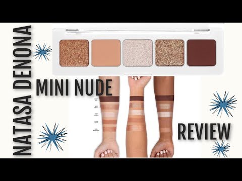 Natasha Denona Mini Nude Palette｜迷你5色眼影盘｜First Impressions👍