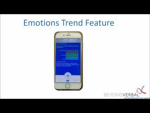 Moodies tutorial - Emotions Trend Feature