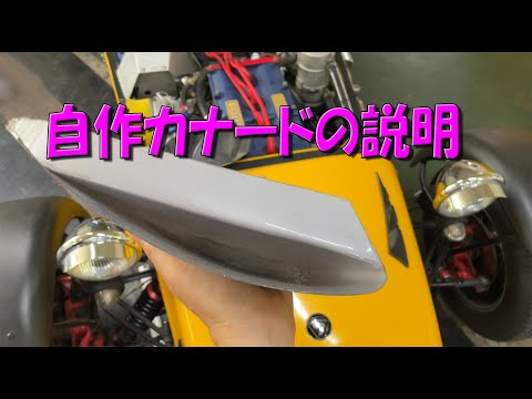 自作カナードの説明(スーパーセブンと普通車用)