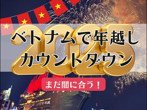 ベトナムで年越し！花火が近すぎる・最高のレストラン！エルザフローティングレストラン