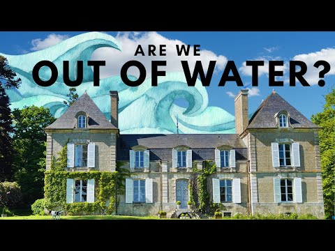 The Final Drop: Our CHATEAU Water Crisis + Salon Restoration is Underway