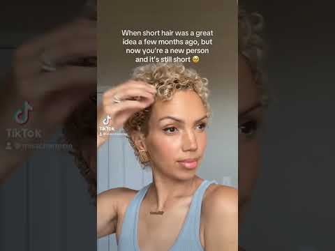 Short hair reality check 🤣 | pixie regrowth