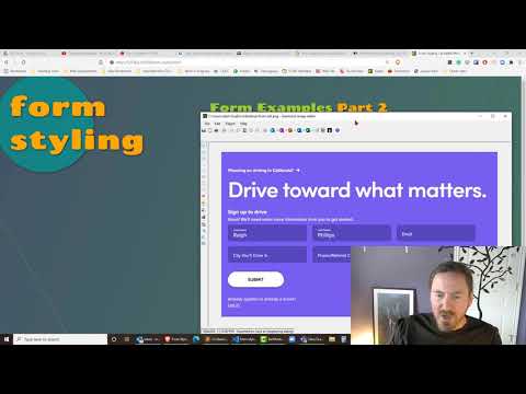 CIS 295 Class Demo - Styling Web Forms (Usable 1 Column)  Part 2