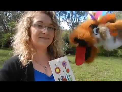 Make your own Mother's Day card with Geraldine the Giraffe