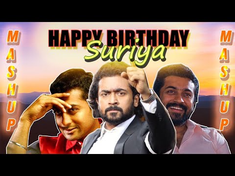 Suriya Mashup | Happy birthday Suriya | Suriya special mashup | #Suriya