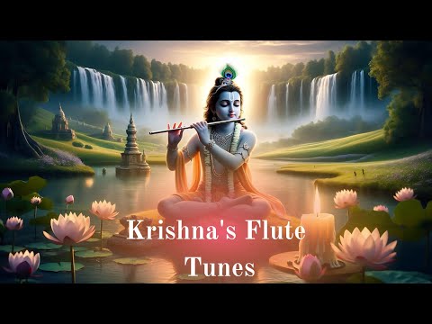 Krishna's Flute Tunes || (बासुरी) Indian Flute Music, Deep Meditation , Stress Relief Music