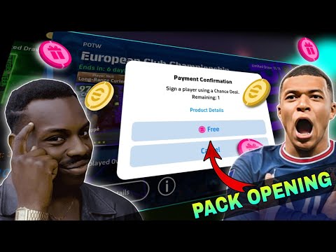 Whom I Got This Pack 🤔 European Clubs Champion Potw Pack Opening 🎁