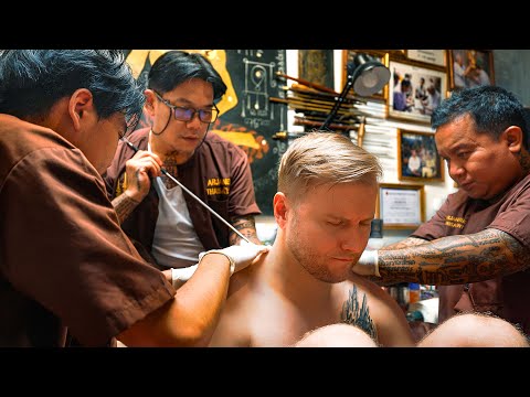 Getting Sak Yant in Bangkok / THAI Sacred Tattoo / Reasons to Travel in Thailand in 2023