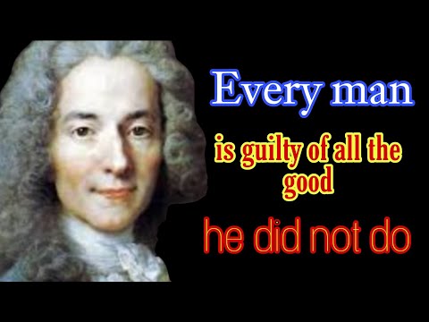 Famous Quotes - François-Marie Arouet (Voltaire) Quotes about life worth listening to