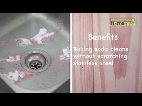 Homemade Kitchen Sink Cleaner| Easy Remedies - Homeveda