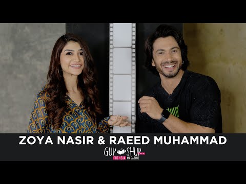 Zoya Nasir & Raeed Muhammad AKA Nimmi & Qasim From Kaffara |  Gup Shup with FUCHSIA