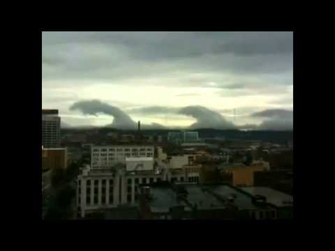 Tsunami Wave Clouds Over Birmingham, Alabama - December 16, 2011