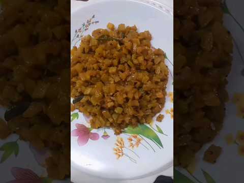 Snake gourd fry recipe