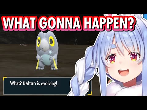 Pekora's Funny Reaction when Her CUTE Frigibax Evolved【Hololive】