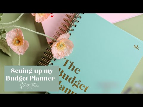 Setting Up My Budget Planner | Part 3 | The Budget Planner | She Budgets