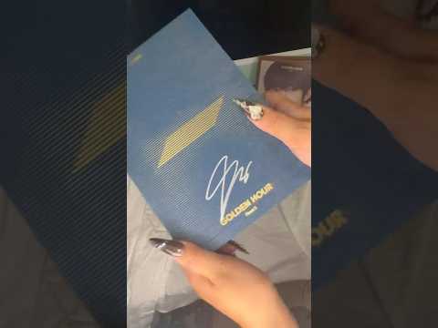 Unboxing Signed Golden Hour Part 1 (SEONGHWA) (Blue Hour Ver.) #atinyedit #atinyvlog #unboxingkpop