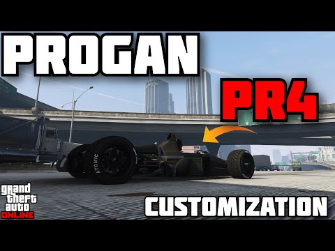 GTA 5 - DLC Vehicle Customization - Progen PR4 (F1 Car)